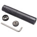 Banish 46 V2 Direct Thread Suppressor w/Mount .460 Titanium/Stainless Steel 5/8