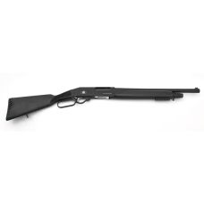 Black Aces Tactical Lever 12, Black on Synthetic, Lever Action