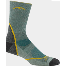 Darn Tough Men's Light Hiker Micro Crew Lightweight Hiking Socks SeaFoam Large Darn Tough Men's Light Hiker Micro Crew Lightweight Hiking Socks SeaFoam Large