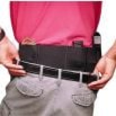 DeSantis Gunhide Belly Band Large Ambidextrous Hand Small Frame Auto Holster, Black