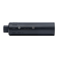 Gemtech Trek Ii Direct Thread Steel Suppressor 5.56mm Black 223 Rem 5.56 NATO Black Cerakote 1.50