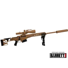 GOAT Guns MINIATURE BARRETT DARK TAN MK22 GOAT Guns MINIATURE BARRETT DARK TAN MK22