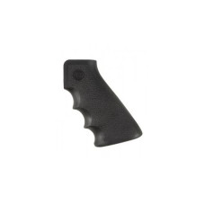 Hogue AR Platform OverMolded Grip, Black, Finger Grooves Hogue AR Platform OverMolded Grip, Black, Finger Grooves