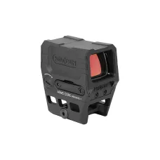Holosun AEMS Reflex Red Dot Sight, 1x 1.1 x 0.87 in, 2 MOA Green Dot Reticle, Black Anodized, AEMS-221301