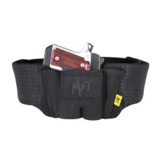 Mission First Tactical MFT Ultra-Lite Belly Band Holster Ambidextrous Nylon Black - Comfortable and Discreet Carry Mission First Tactical MFT Ultra-Lite Belly Band Holster Ambidextrous Nylon Black - Comfortable and Discreet Carry