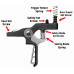 Savage AXIS I & II Flat Trigger - Drop-In