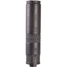 Rugged Suppressors ALASKAN360DTM Suppressor 5/8X24 Dt Black Multi-Caliber Black High-Temp Cerakote