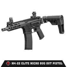 Tippmann Arms M4-22 Micro Elite BUG OUT Pistol Tippmann Arms M4-22 Micro Elite BUG OUT Pistol
