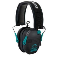 Walker's Game Ear Razor Slim Shooting 23 dB Over the Head Electronic Folding Earmuff, Teal/Black - GWPRSEMTL Walker's Game Ear Razor Slim Shooting 23 dB Over the Head Electronic Folding Earmuff, Teal/Black - GWPRSEMTL