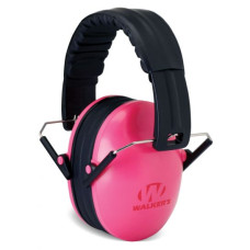Walkers Game Ear 23 dB Over the Head Folding Muff, Pink - GWPFKDMPK